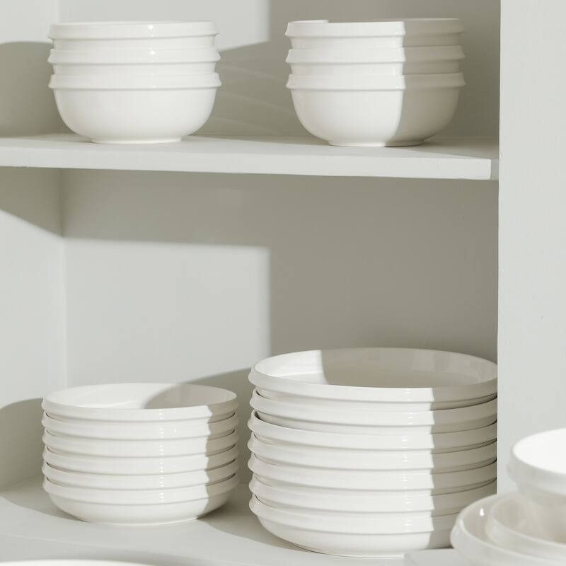 Stone Lain Verso Porcelain Dinnerware Set