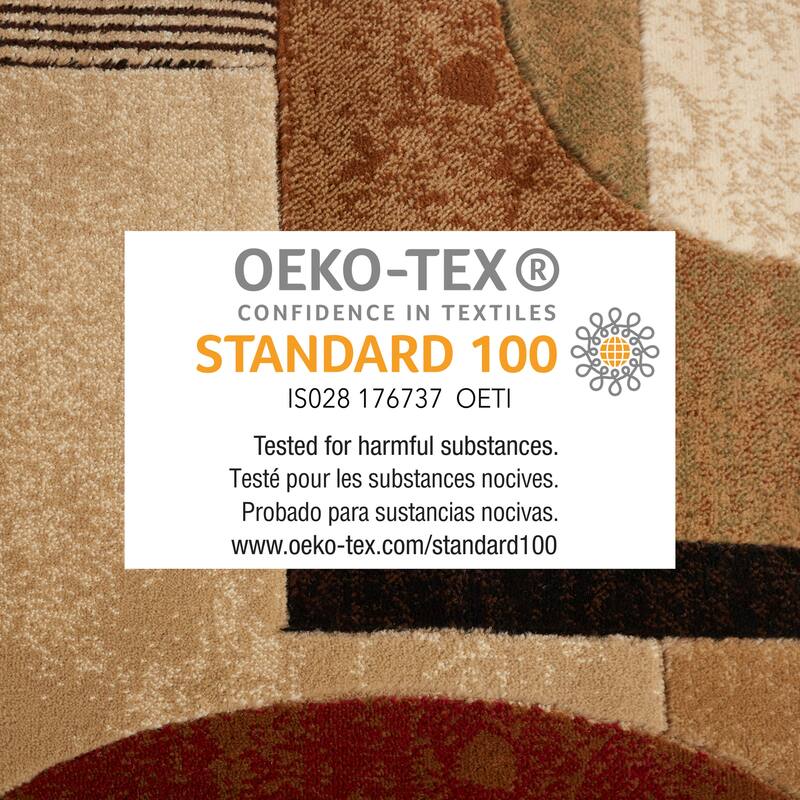 Home Dynamix Tribeca Jasmine Contemporary Geometric Area Rug