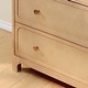 preview thumbnail 3 of 6, Elio Rattan 6 Drawer Dresser with Brass Knob