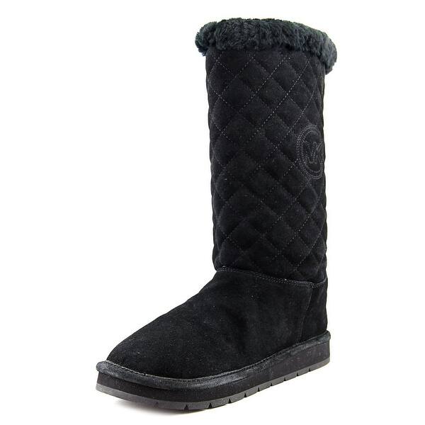 Shop Michael Michael Kors Ak15g Round Toe Synthetic Winter Boot
