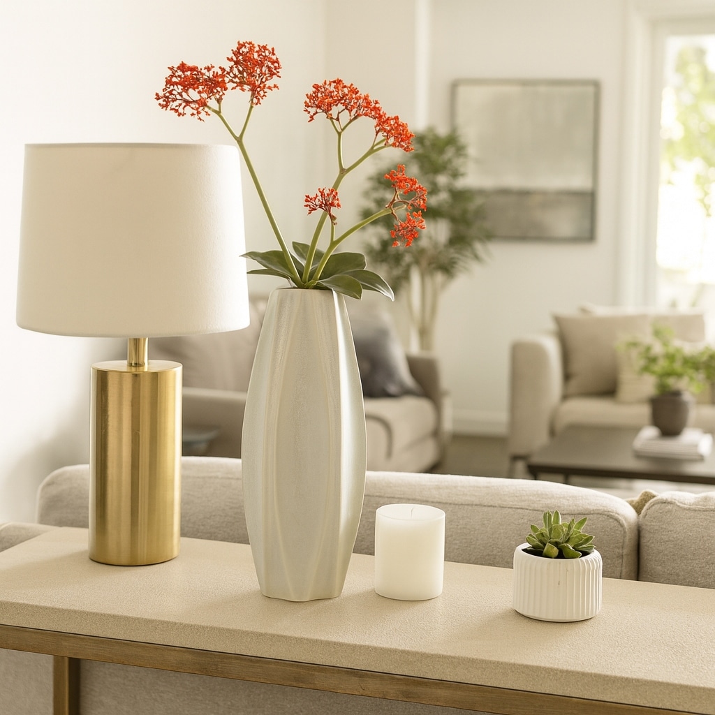 Decorative Vase - Ceramic Unique Sculpted