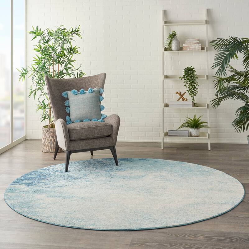 Nourison Passion Colorful Modern Abstract Area Rug