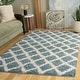 preview thumbnail 14 of 118, SAFAVIEH Dallas Shag Melahat Trellis 1.5-inch Thick Rug