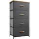 Modern 4/8/10-drawer Bedroom Fabric Dresser Storage Tower with Wood Top