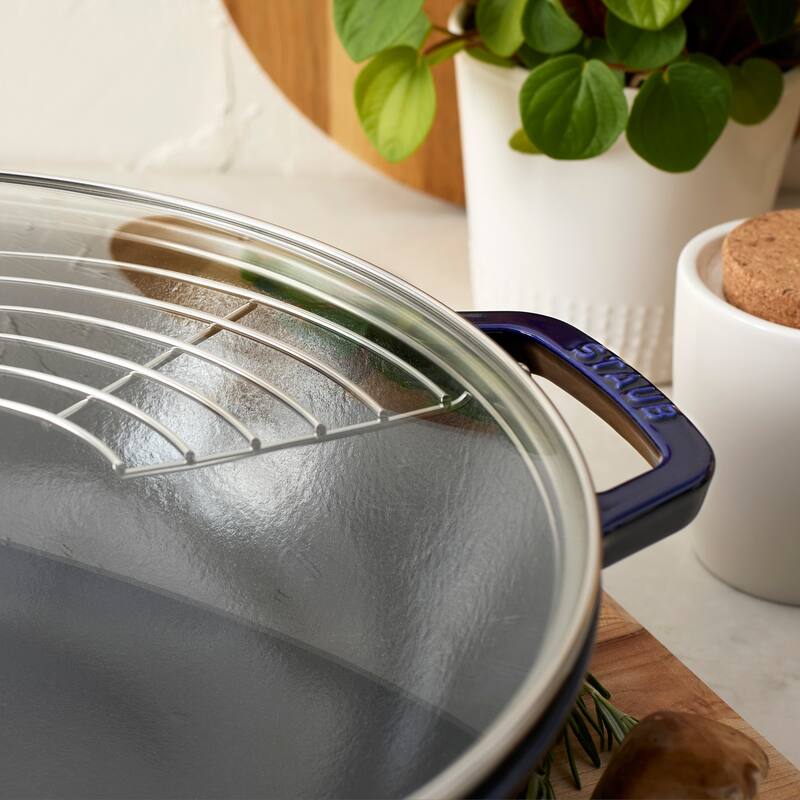 STAUB Cast Iron 4.5-qt Perfect Pan