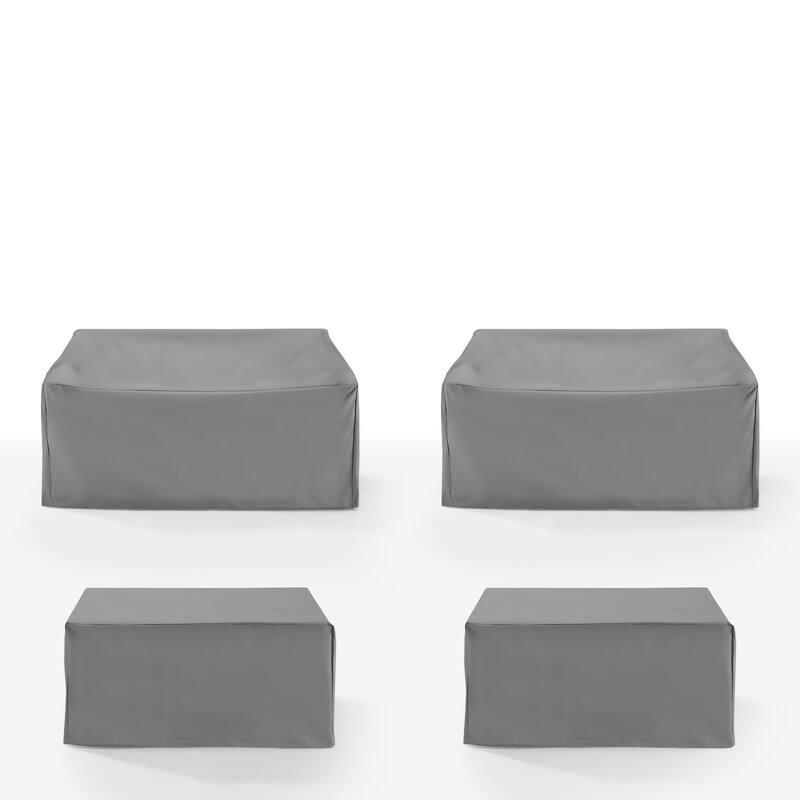 Crosley 4Pc Outdoor Sectional Furniture Cover Set