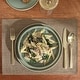 preview thumbnail 11 of 10, Gibson Elite Liberty Bay 16-Piece Pottery Clay Stoneware Stackable Dinnerware Set - Reactive Glaze, Service for 4