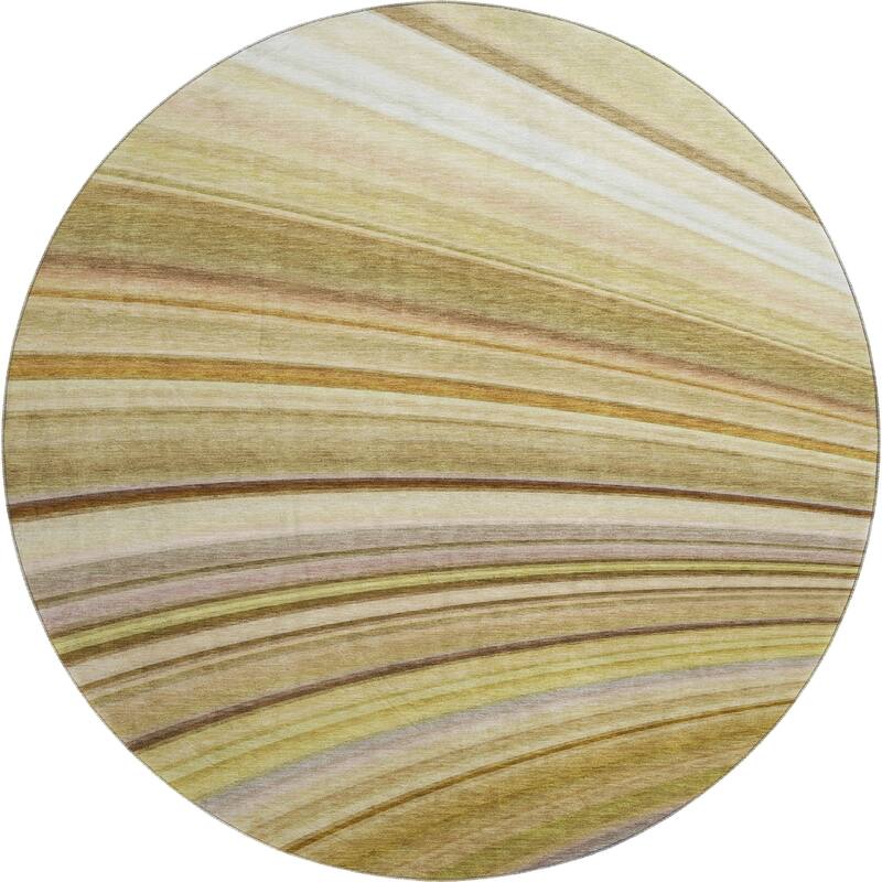 Premium Washable Super Soft Striped Abstract Mayfield Rug