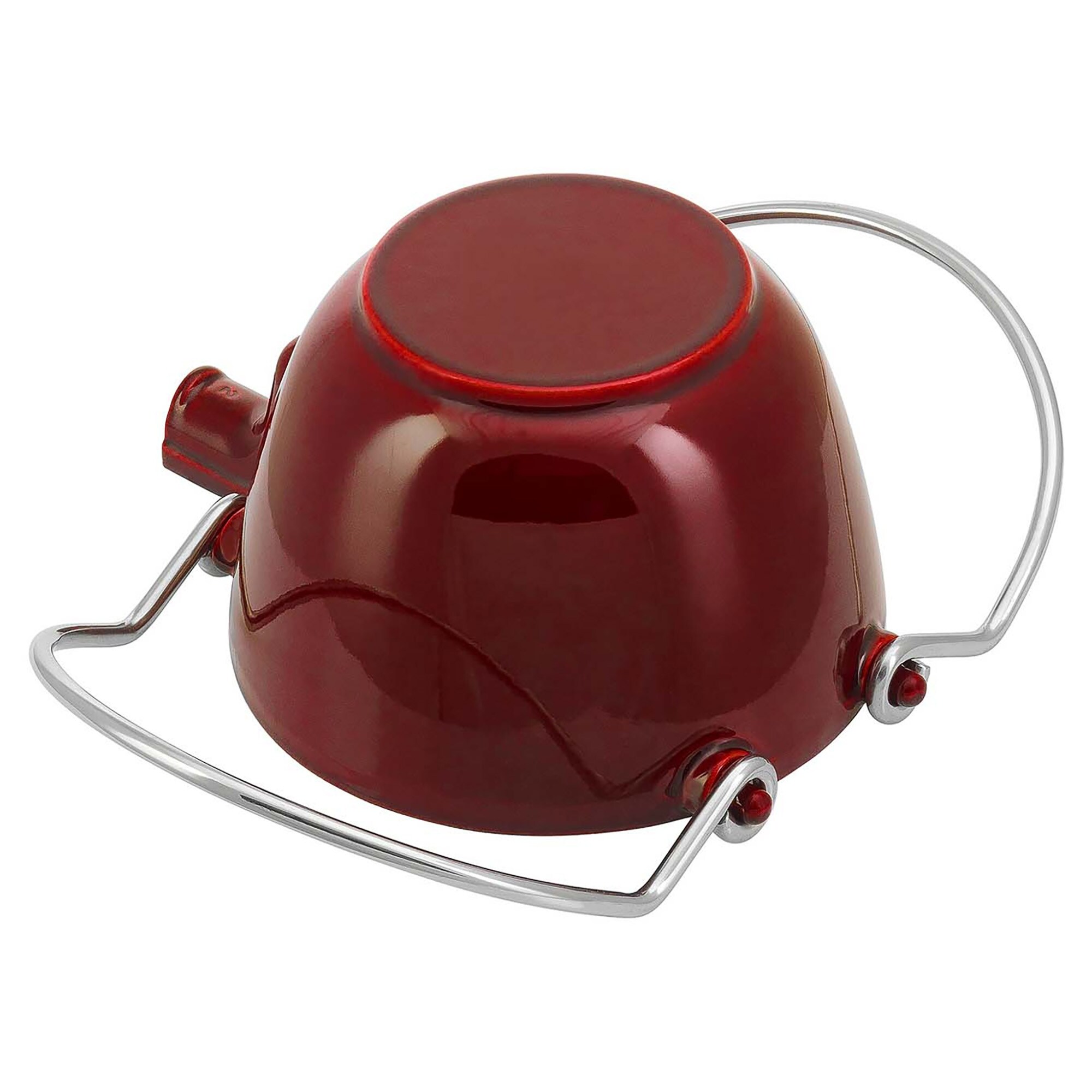 Stainless Steel Stovetop Tea Kettle with Handle, Induction Compatiable - On  Sale - Bed Bath & Beyond - 31141394