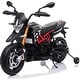 preview thumbnail 6 of 4, 12V Kids Motorcycle, Electric Motorcycle Ride On Toy w/Training Wheels, Spring Suspension, LED Lights, Sounds & Music, MP3 Black