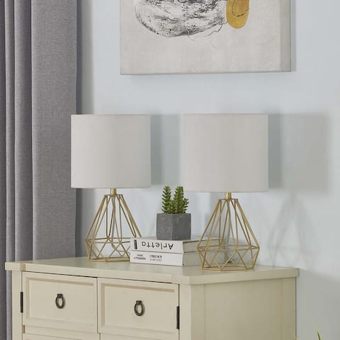 Maxax 20.5" Bedside Table Lamp Set (Set of 2)