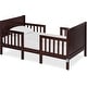 preview thumbnail 1 of 5, Dream On Me Hudson 3 in 1 Convertible Toddler Bed Espresso Espresso - Toddler
