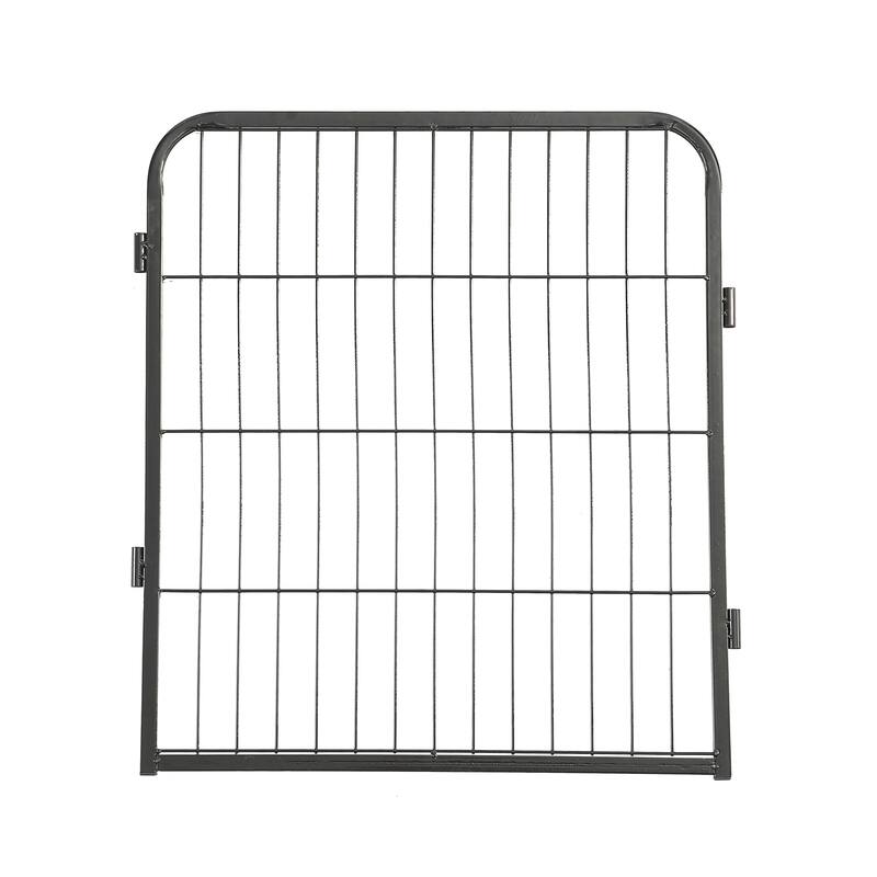 Portable 6-Panel Metal Indoor Dog Playpen