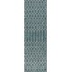 preview thumbnail 35 of 166, JONATHAN Y Trebol Moroccan Geometric Textured Weave Indoor/Outdoor Area Rug 2 X 10 - Teal/Gray