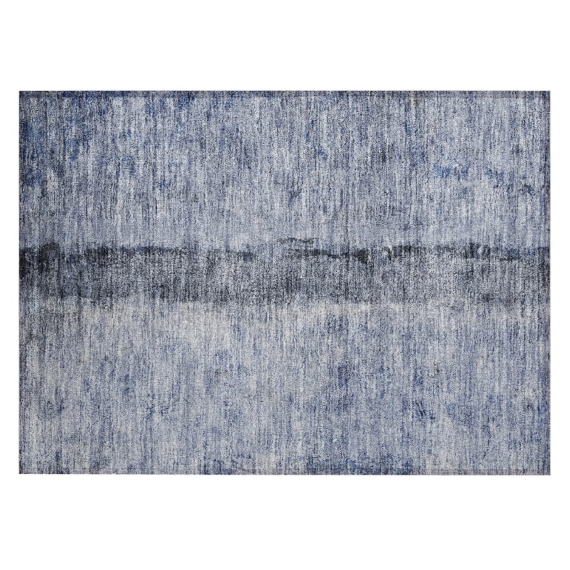 Machine Washable Indoor/ Outdoor Chantille Modern Contemporary Rug