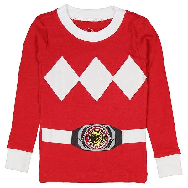 Shop Intimo Big Boys Mighty Morphin Power Rangers Pajamas Overstock 17839478