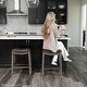 preview thumbnail 60 of 98, Maven Lane 31" Adrien Saddle Kitchen Bar Height Stool - N/A