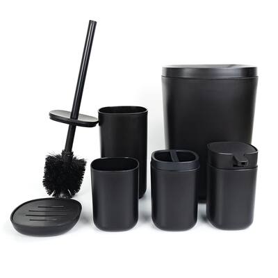 Bathroom Accessories Bath Set of 6 Complete