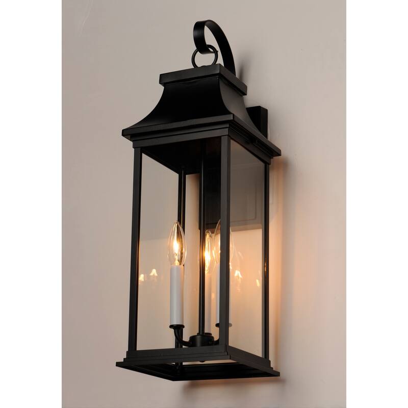 Vicksburg 3-Light Large Outdoor Wall Sconce