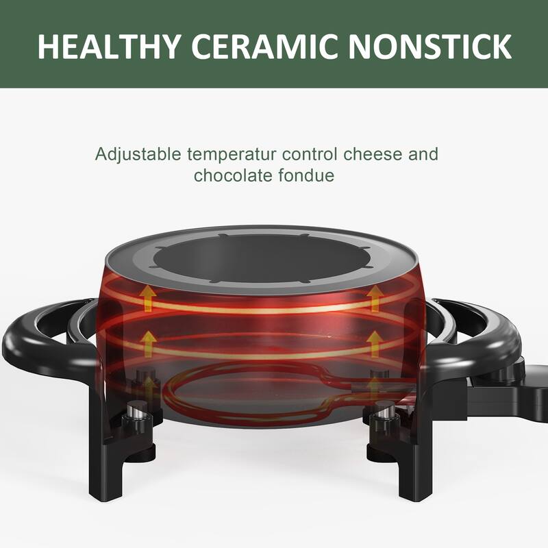 Electric Fondue Pot Set