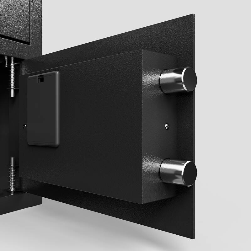 Anmytek Digital Electronic Security Safe Box Black Alloy Steel Anti Theft Money Case 169 Cubic Feet