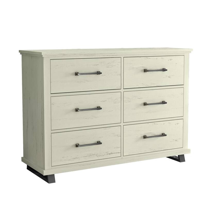 Farmhouse 3-Piece Bedroom Set - 2 Nightstand and 1 Dresser