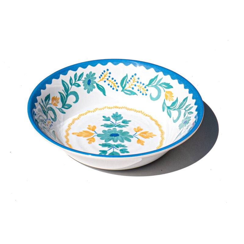 Abode Homewares Montelupo NewWave Melamine Low Bowl - Multicolor - 7.6" - Set of 6