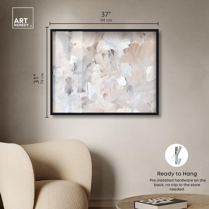 Soft Colors Fade II Shadowbox by Art Remedy