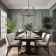 preview thumbnail 3 of 15, Modern Farmhouse 8-Light Chandelier Classic Candle Lights for Dining Room