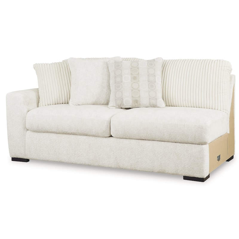 Signature Design by Ashley Chessington White 2-Piece Sectional with Chaise - 121" W x 65" D x 40" H