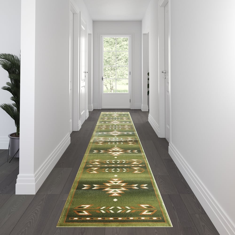 Multipurpose Southwestern Style Patterned Indoor Area Rug