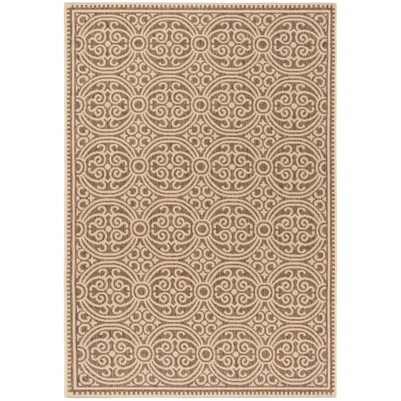 SAFAVIEH Linden Myriame Indoor/ Outdoor Waterproof Patio Backyard Rug