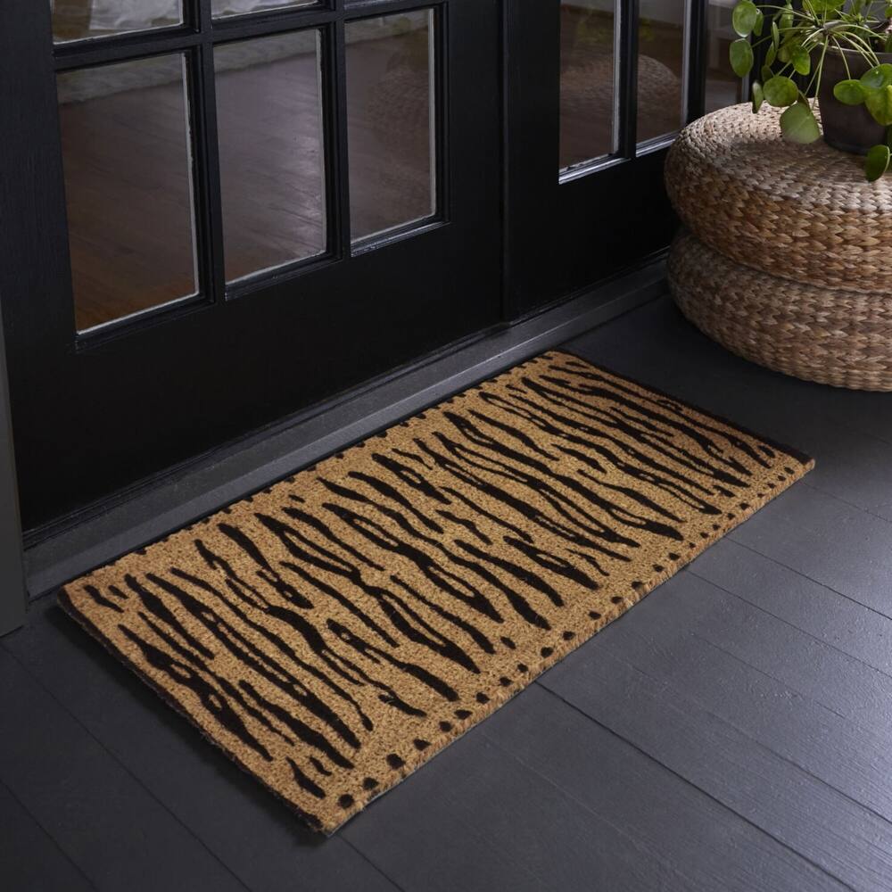 Tiger Animal Print 18" x 30" Doormat - 18" x 30"