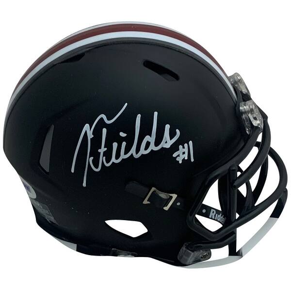 Shop Justin Fields Autographed Ohio State Buckeyes Signed Football