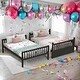 preview thumbnail 2 of 17, Full Over Full Bunk Bed with Trundle, Convertible to 2 Full Size Platform Bed