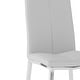 preview thumbnail 12 of 20, Somette Alyssa Side Chair with Chrome Legs (Set of 4)