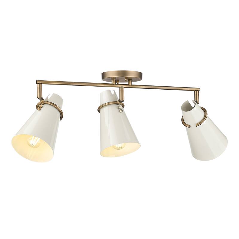 Reeva 3 Light Semi-Flush