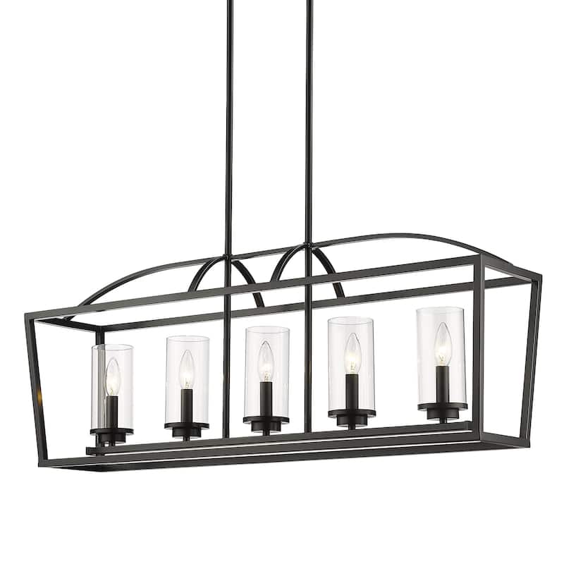 Mercer Linear Pendant - Matte Black