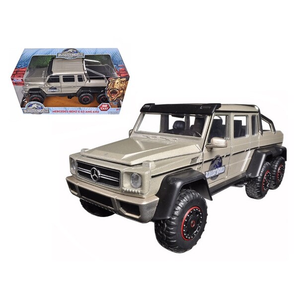 Shop Mercedes Benz Amg G63 6x6 Jurassic World Movie 1 24 Diecast