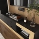 preview thumbnail 15 of 17, Media Console Multi-Functional TV Stand Storage Unit with LED Lighting