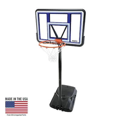 Lifetime Adjustable Portable Basketball Hoop (44-Inch)