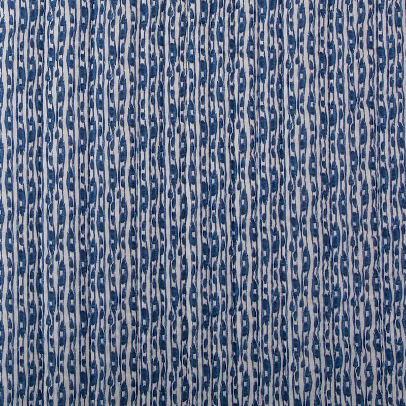 HiEnd Accents Staccato Indigo Reversible Quilt Set, 3PC
