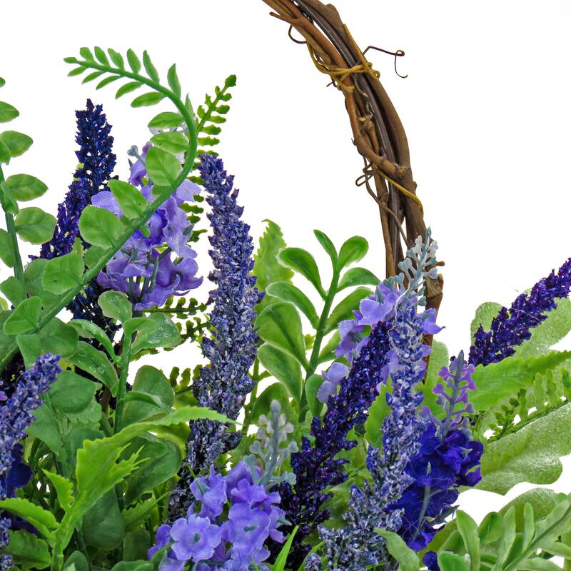 National Tree Company 20 in. Astilbe and Fern Wall Basket - 20 in