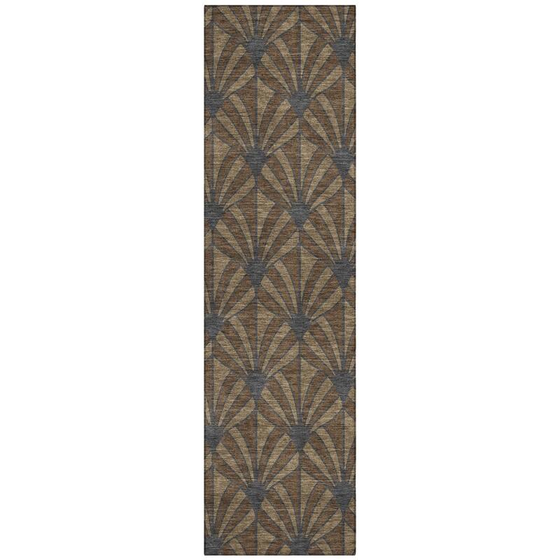 Machine Washable Indoor/ Outdoor Casual Kim Chantille Rug