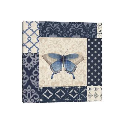 iCanvas "Indigo Nature I" by Daphne Brissonnet Canvas Print