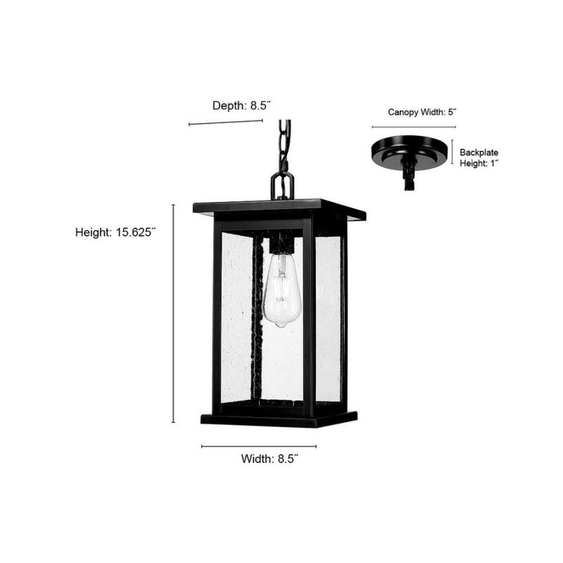 Millennium Lighting 4125 Bowton 9" Wide Outdoor Mini Pendant