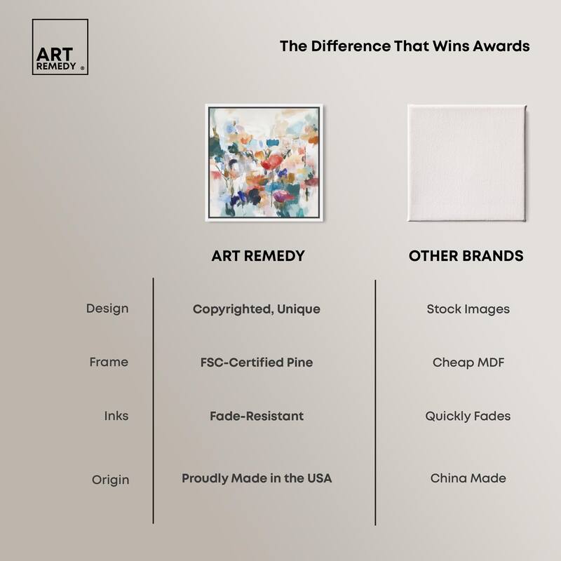 Riot of Color Canvas by Art Remedy