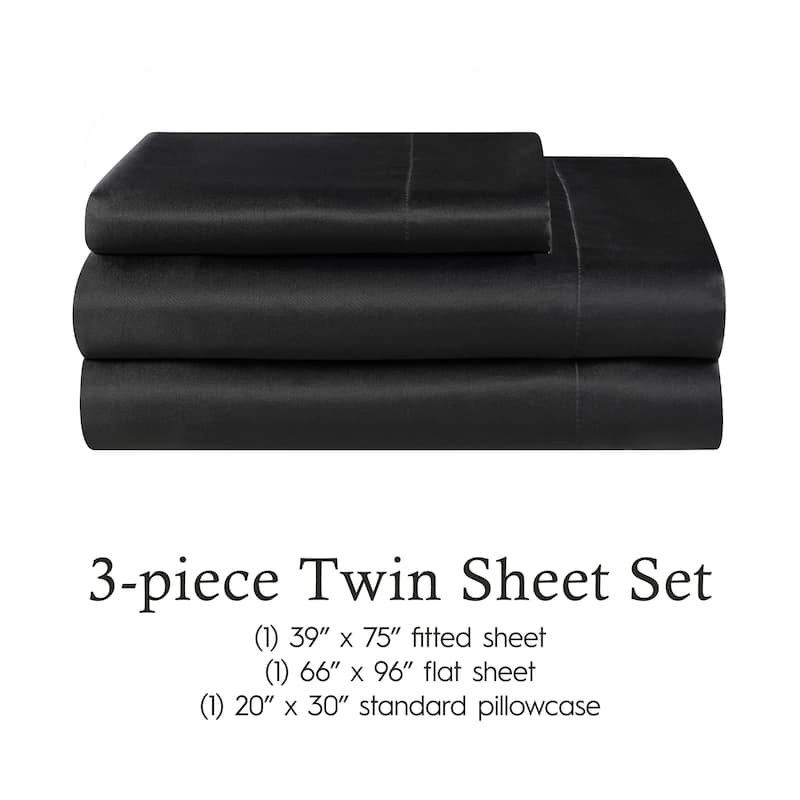 Juliette LeBlanc New York Silky Satin Sheet Sets