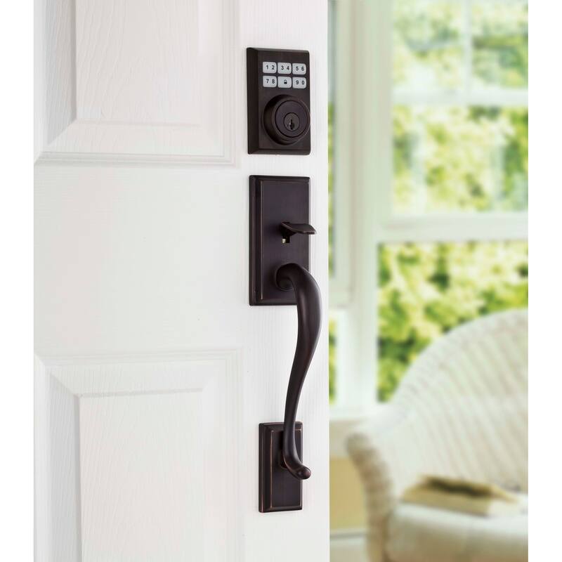 Kwikset Signature Series Hawthorne Dummy Handleset - Exterior Trim