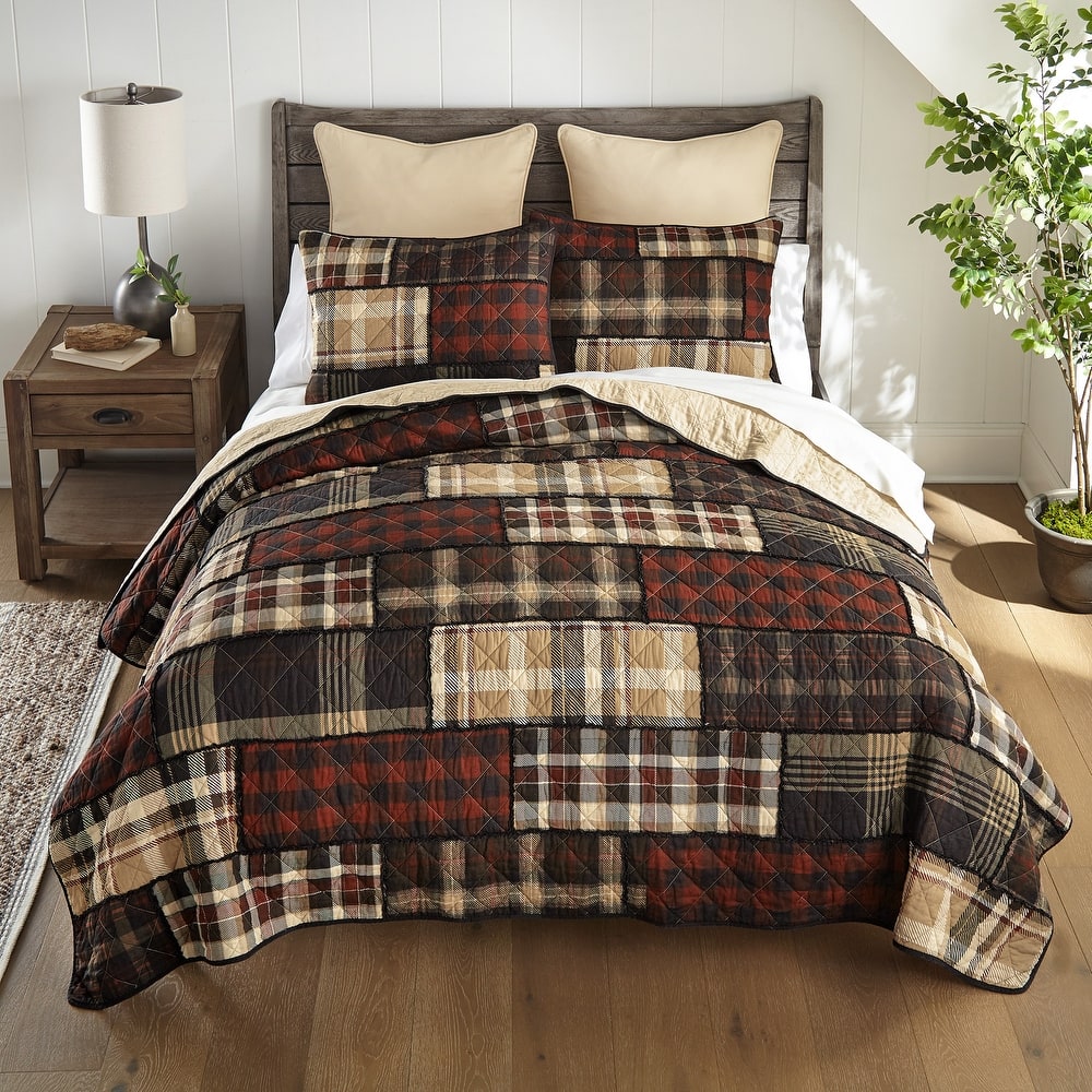 Donna Sharp LJ Plaid Cotton Quilt Collection